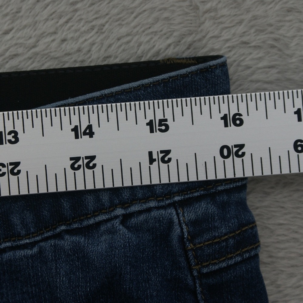 Democracy Ab solution Bootcut Jeans Dark Wash Blue Stretch Denim Womens Size 10 - Picture 4 of 15